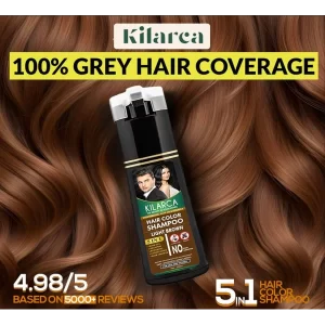 Kilarca Light brown hair color shampoo 